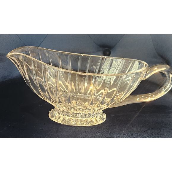MIKASA Park Lane Sauce Boat Cut Crystal 16oz Made in Germany Perfect w Box - Picture 2 of 10